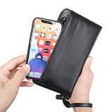 Клатч чоловічий шкіряний Leather Collection (9070), фото 2