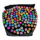 Скетч маркери для малювання 24шт, 36шт, 48шт, 60шт, 80шт, 120шт, 262 шт / Набір маркерів для малювання, фото 10