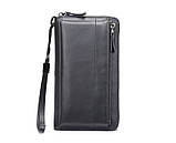 Клатч чоловічий шкіряний Leather Collection (9070), фото 5