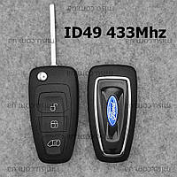 GK2T-15K601-AC, Ключ Ford Transit,Custom Tourneo,Custom,433.92MHz ID49 , 3 кнопки