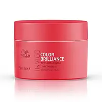 Маска для яркости цвета крашеных нормальных и тонких волос Wella Professionals INVIGO BRILLIANCE FINE MASK 150
