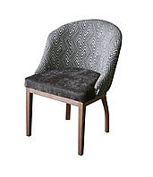 Стілець для кафе обідній Georgia на дерев'яних ніжках (Megastyle ТМ)