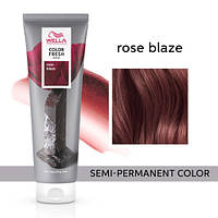 Оттеночная маска для волос Wella Professionals ROSE BLAZE роза блейз 150 мл