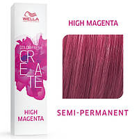 Семи-перманентная краска для волос Электрик Маджента Wella Professionals Color Fresh Create HIGH MAGENTA 60