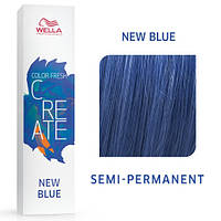 Семи-перманентная краска для волос Ночной Синий Wella Professionals Color Fresh Create NEW BLUE 60 мл