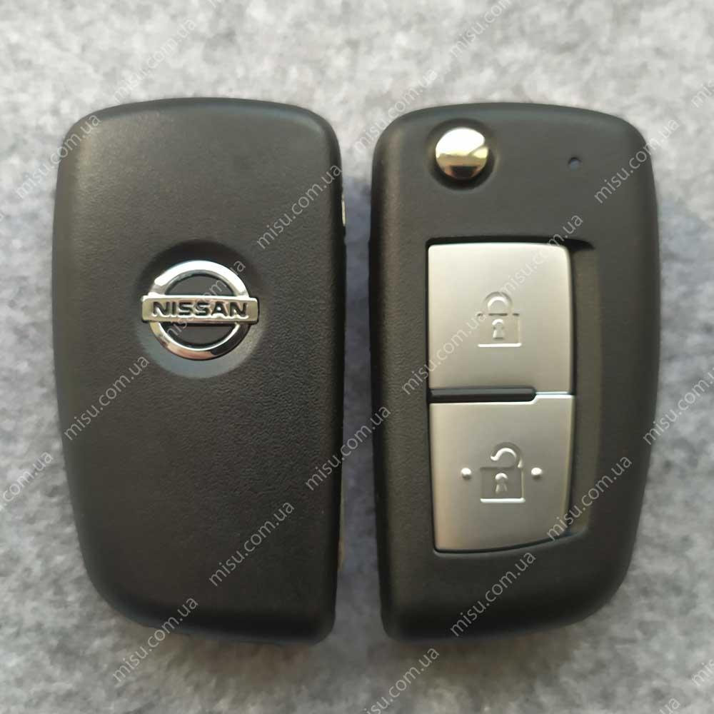 Nissan корпус ключа 2 кнопки Qashqai, Juke, X-Trail, Micra