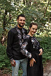 Сімейні парні вишиванки Familly look з льону,арт 4602+4252, фото 6