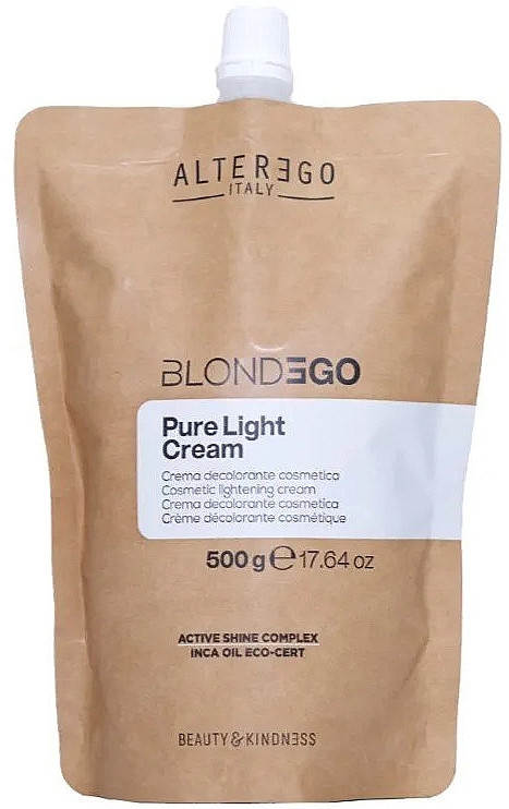 Крем для волосся, що освітлює Alter Ego Pure Light Cream Be Blonde 500 г