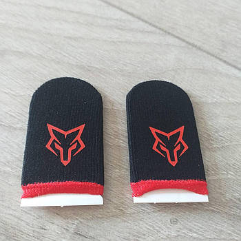 Ігрові напальники Sarafox Wasp Feelers Чорний з червоним (KG-6989)