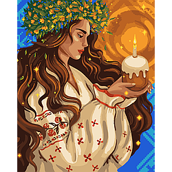 Картина за номерами "Великодня молитва", 40*50 см., SANTI ©pollypop92