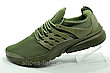 Кросівки захисного кольору чоловічі сітка Air Presto, фото 7