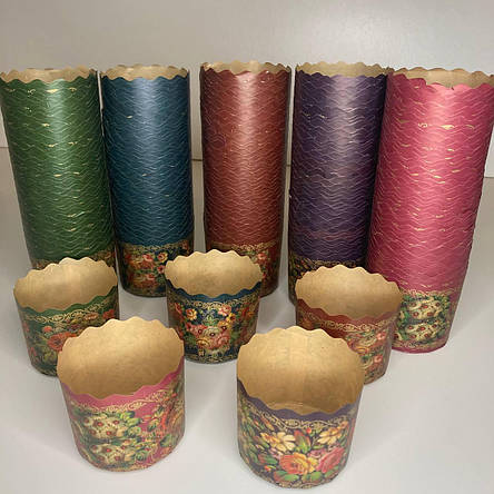 Форма для випічки кулечей і пасок10 штук (жостове), фото 1