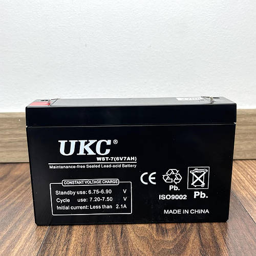 Купить Аккумулятор для детских электромобилей 6v 7ah UKC, цена 420 грн ...