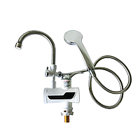 Кран-водонагрівач із насадкою для душу