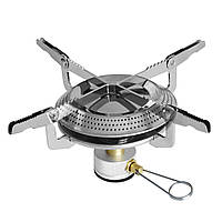 Пальник для кемпінгу та подорожей, портативний складаний газовий