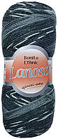 Lanoso BONITO ETHNIC (Боніто Етнік) № 1202 (Пряжа вовняна з акрилом, нитки для в'язання)