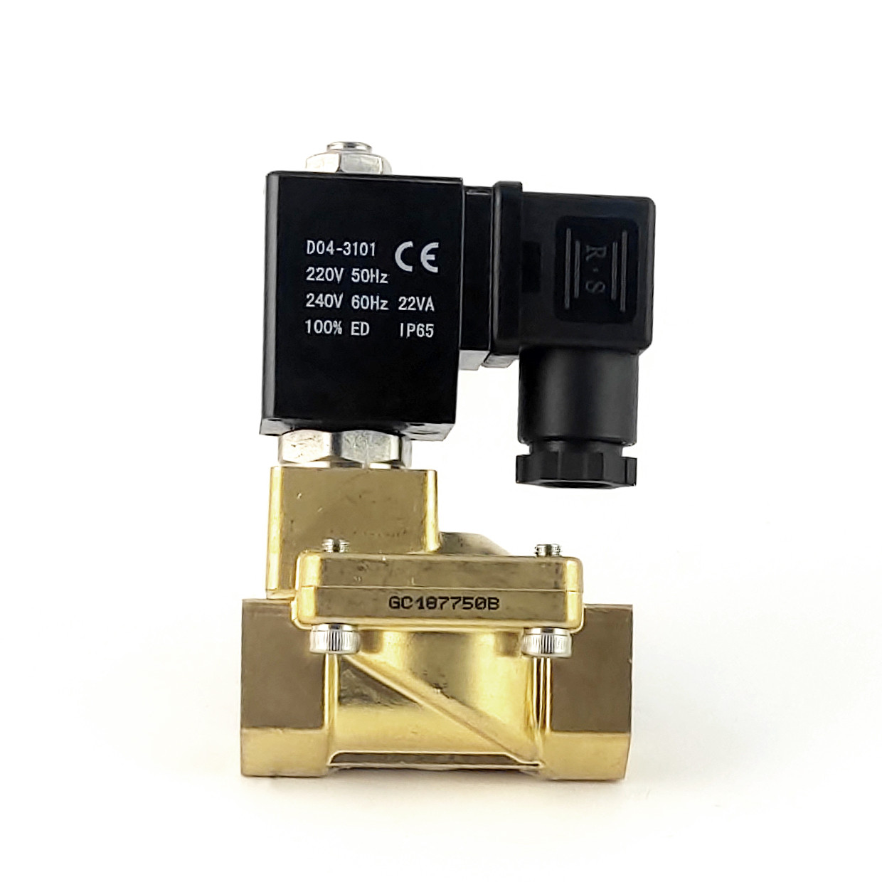 нормально закритий клапан непрямої дії RSP-15-E-AC220V 1/2 0,3-16 bar