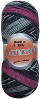 Lanoso BONITO ETHNIC (Боніто Етнік) № 1204 (Пряжа вовняна з акрилом, нитки для в'язання)