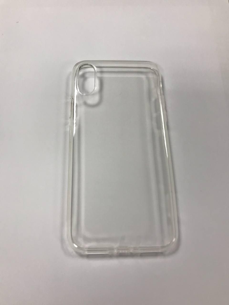 Силікон "OU CASE IPHONE X/IPHONE XS ПРОЗОРИЙ, фото 1