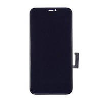 Дисплей (екран) Apple iPhone 11, Original (PRC), З сенсорним склом, З рамкою, Чорний
