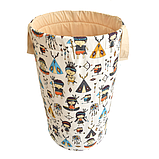 Набір Кошиків для іграшок, "Індіанці", 3шт, фото 2