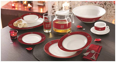 Сервіз столовий 46_пр Luminarc Rubis N4784, фото 3
