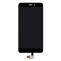 Дисплей (экран) Xiaomi Redmi Note 4, High quality, Без рамки, С сенсорным стеклом, Черный