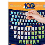Скретч постер "#100 ДЕЛ" (тубус) 100DEL  1 шт., фото 3
