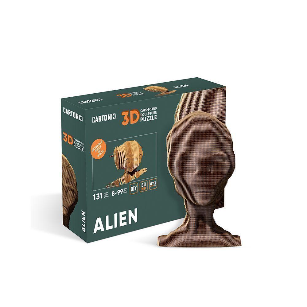 Картонний конструктор "Cartonic 3D Puzzle ALIEN" CARTMALN 1 шт.