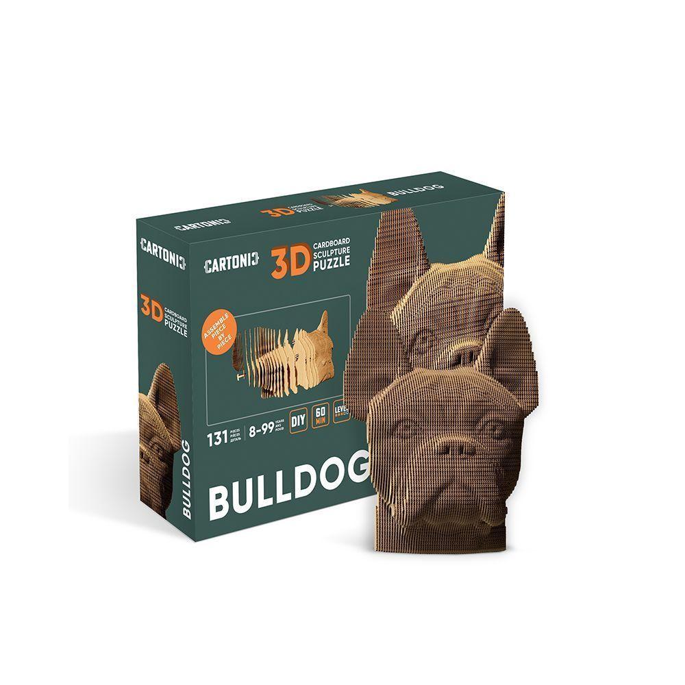 Картонний конструктор "Cartonic 3D Puzzle BULLDOG" CARTMBDG 1 шт.