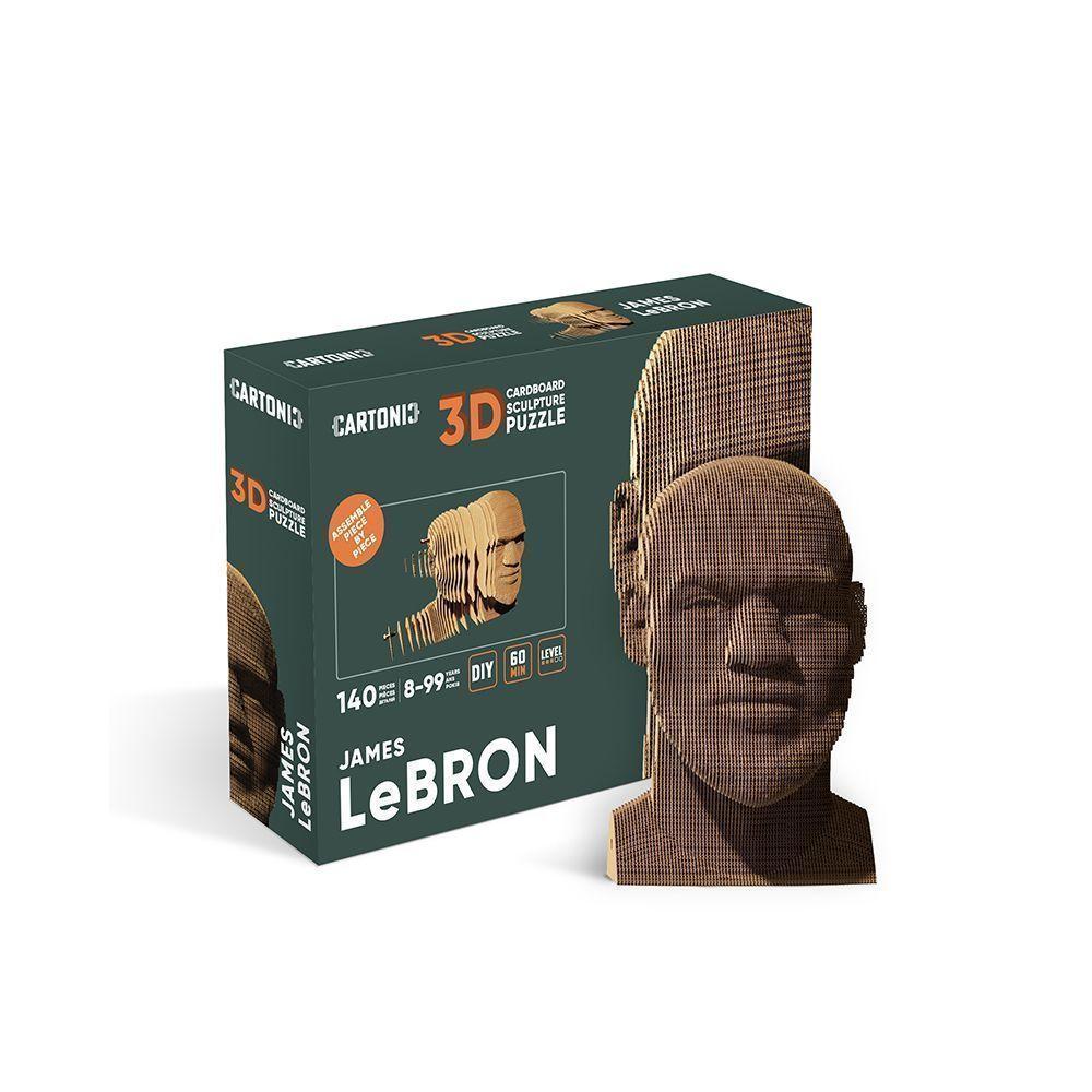 Картонний конструктор "Cartonic 3D Puzzle LeBRON" CARTMLBJ 1 шт.