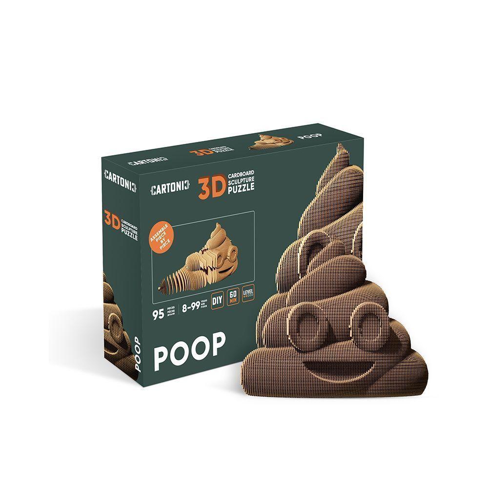 Картонний конструктор "Cartonic 3D Puzzle POOP" CARTMPOO 1 шт.