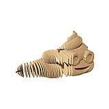Картонний конструктор "Cartonic 3D Puzzle POOP" CARTMPOO  1 шт., фото 3