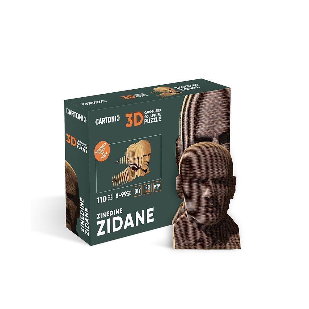 Картонний конструктор "Cartonic 3D Puzzle ZINEDINE" CARTMZIN 1 шт.