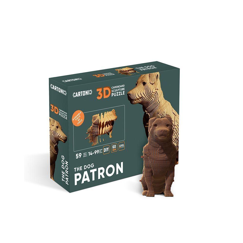 Картонний конструктор "Cartonic 3D Puzzle PATRON, THE DOG" CARTPATR 1 шт.