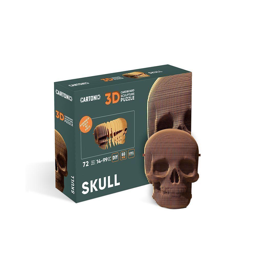 Картонний конструктор "Cartonic 3D Puzzle SKULL" CARTSKUL 1 шт.