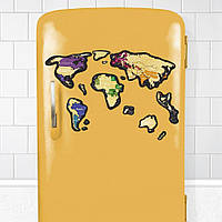 Магнітна скретч карта світу "Travel Map Magnetic World" MG  1 шт.