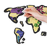 Магнітна скретч карта світу "Travel Map Magnetic World" MG  1 шт., фото 4
