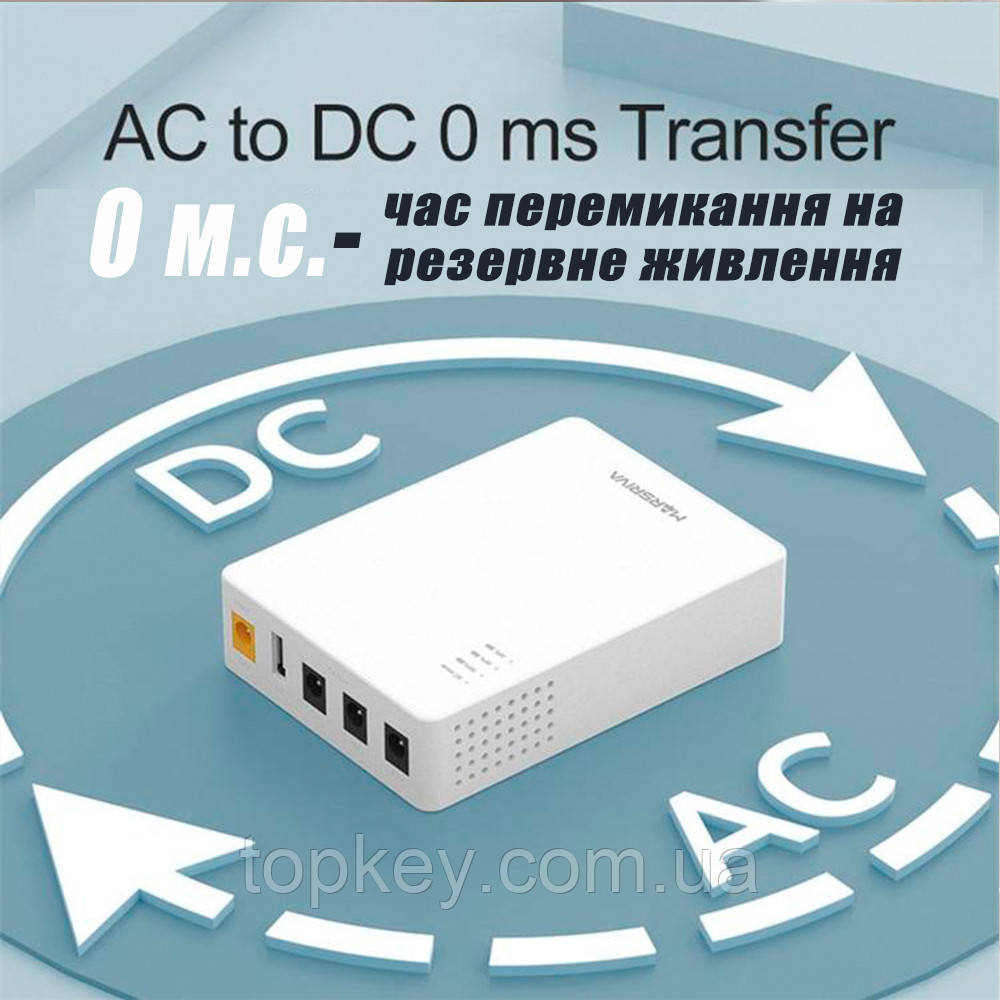 Купить Бесперебойник для роутера mini UPS Marsriva 18W 10000mAh DC 5 9V ...