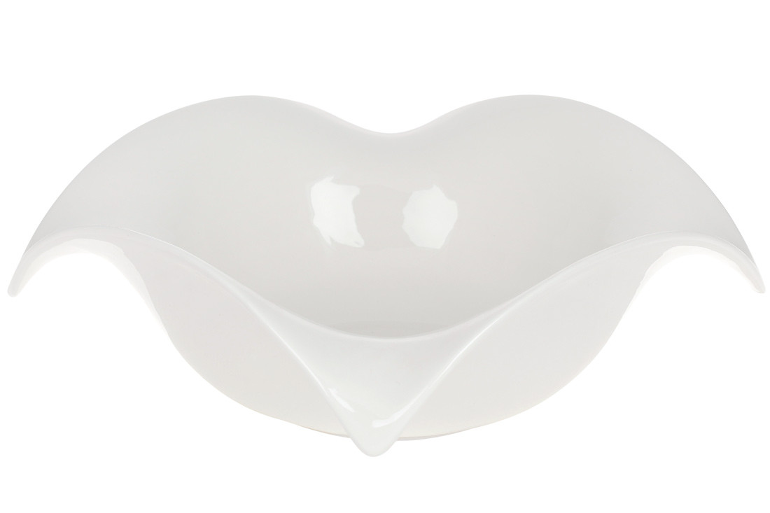 Набір (2шт.) салатників порцелянових Опера, 1л, 24см, колір - білий, фото 1