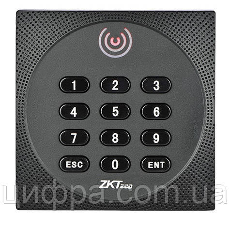 Зчитувач EM-Marine з клавіатурою ZKTeco KR602E, фото 1