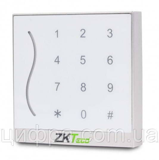 Зчитувач Mifare з клавіатурою ZKTeco ProID30WM вологозахищений