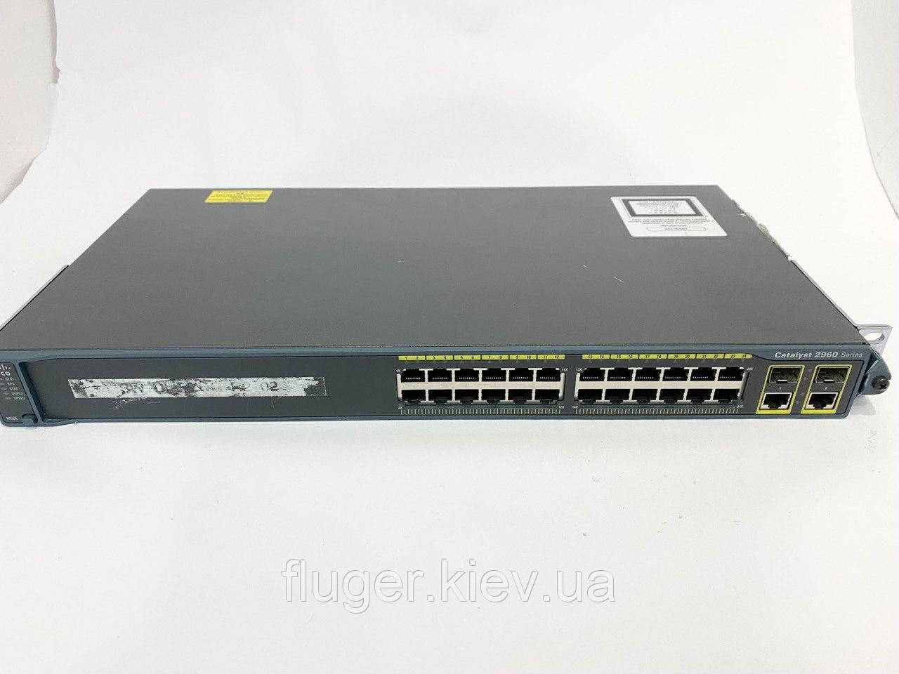 Комутатор CISCO WS-C2960-24TC-L V06