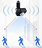 Інфрачервоний датчик руху увімкнення світла 220V ЧОРНИЙ, фото 2