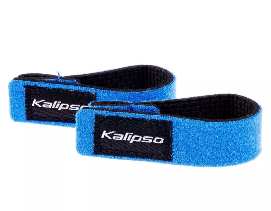 Неопреновые стяжки для удилищ Kalipso Fast belt FB 20*155 мм цвет голубой - фото 1 - id-p1798614190