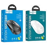 Бездротова комп'ютерна миша Hoco GM14 Platinum 2.4G business wireless mouse Black, фото 5