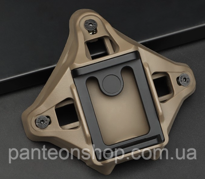 Кріплення лобове NVG, шрауд на шолом Tan