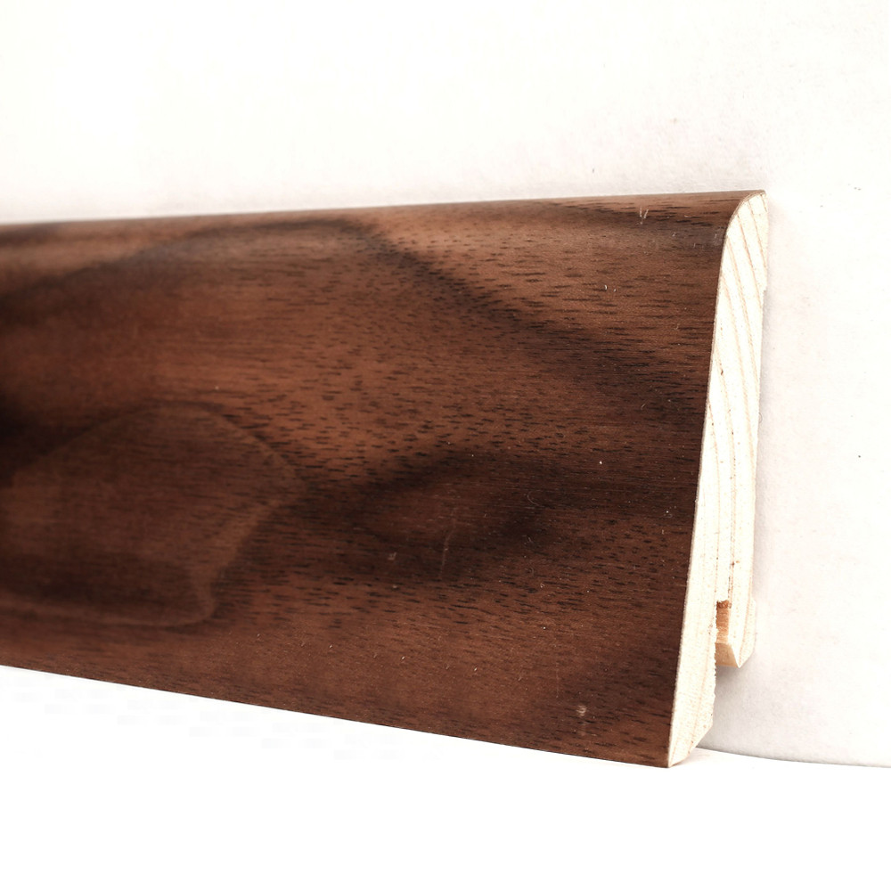 Плінтус KLUCHUK EURO Горіх Американський 60x18x2400 мм, фото 1