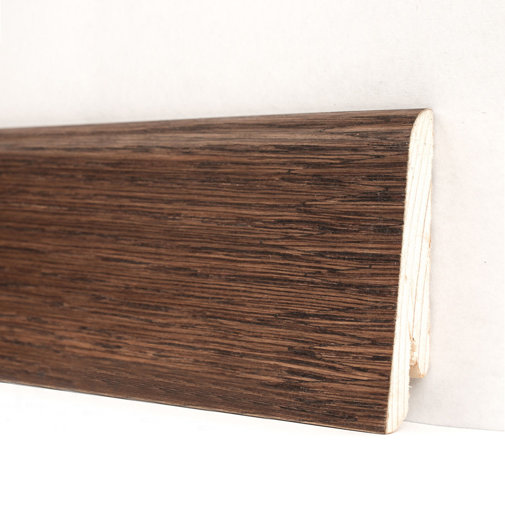 Плінтус KLUCHUK EURO Дуб Какао 60x18x2400 мм, фото 1