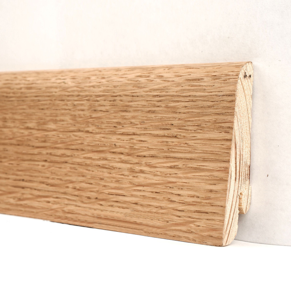 Плінтус KLUCHUK EURO Дуб Натуральний 60x18x2400 мм, фото 1